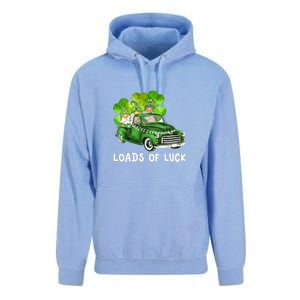 Load Of Luck Truck Gnomies Clover Shamrock St Patrick's Day Unisex Surf Hoodie