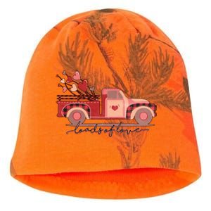 Load Of Love Truck Heart Retro Valentine's Day Gift Kati - Camo Knit Beanie