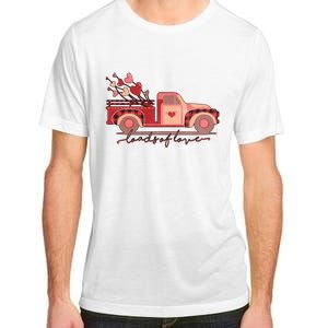 Load Of Love Truck Heart Retro Valentine's Day Gift Adult ChromaSoft Performance T-Shirt