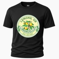 Lemons Or Limoncello You Decide. Optimist Pessimist Performance Shirt