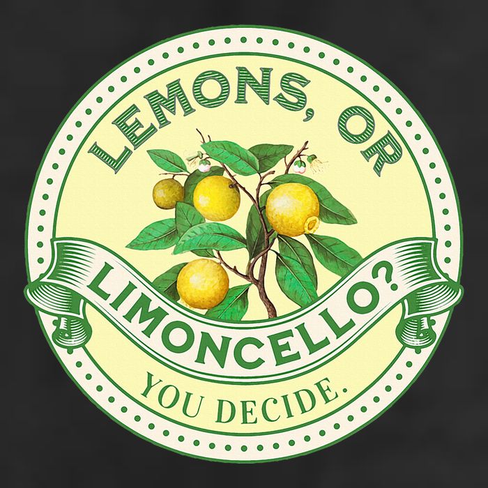 Lemons Or Limoncello You Decide. Optimist Pessimist 15oz Campfire Ceramic Mug