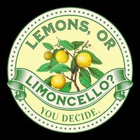 Lemons Or Limoncello You Decide. Optimist Pessimist Premium T-Shirt