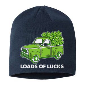 Load Of Lucks Trucks St Patricks Day Sustainable Beanie