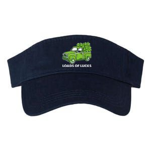 Load Of Lucks Trucks St Patricks Day Valucap Bio-Washed Visor