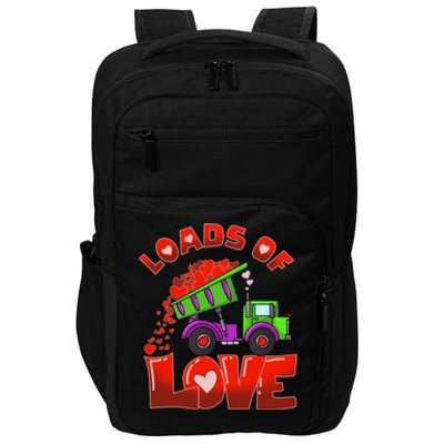 Loads Of Love Cool Construction Funny Gift Impact Tech Backpack