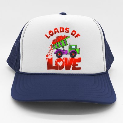 Loads Of Love Cool Construction Funny Gift Trucker Hat