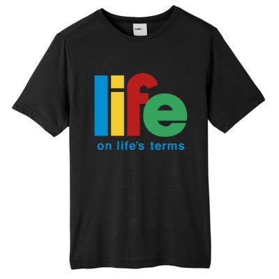 Life On Life's Terms Sobriety Recovery Funny Aa Na Gift Tall Fusion ChromaSoft Performance T-Shirt