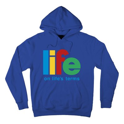 Life On Life's Terms Sobriety Recovery Funny Aa Na Gift Hoodie