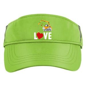 Loads Of Love Meaningful Gift For Construction Truck Lover Cute Gift Adult Drive Performance Visor