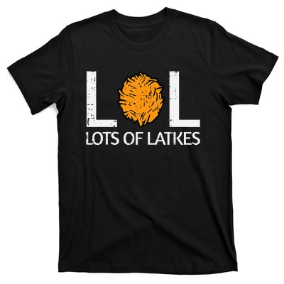 Lots Of Latkes Funny Jew Hanukkah Chanukah  T-Shirt