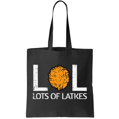 Lots Of Latkes Funny Jew Hanukkah Chanukah  Tote Bag