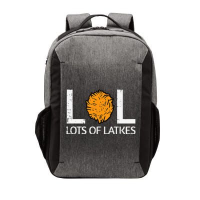 Lots Of Latkes Funny Jew Hanukkah Chanukah  Vector Backpack