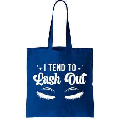 Lash Out Lash Tech Lash Technician Gift Tote Bag