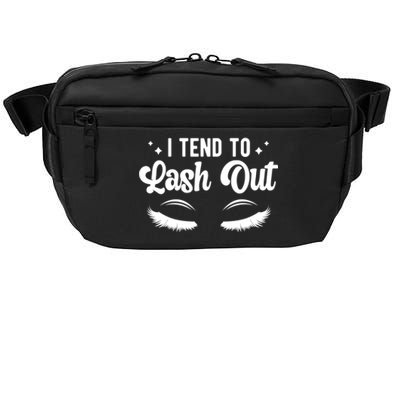 Lash Out Lash Tech Lash Technician Gift Crossbody Pack