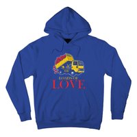 Loads Of Love Truck Construction Worker Valentine's Day Gift Hoodie