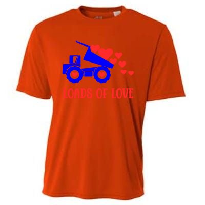 Loads Of Love Truck Driver Friend Friend Valentines Gift Cooling Performance Crew T-Shirt