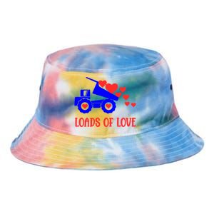 Loads Of Love Truck Driver Friend Friend Valentines Gift Tie Dye Newport Bucket Hat