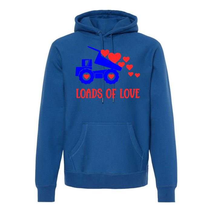 Loads Of Love Truck Driver Friend Friend Valentines Gift Premium Hoodie