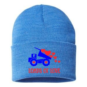 Loads Of Love Truck Driver Friend Friend Valentines Gift Sustainable Knit Beanie