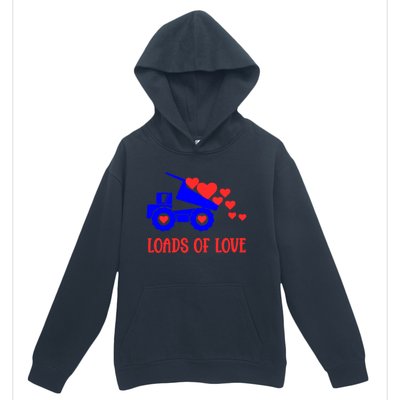 Loads Of Love Truck Driver Friend Friend Valentines Gift Urban Pullover Hoodie