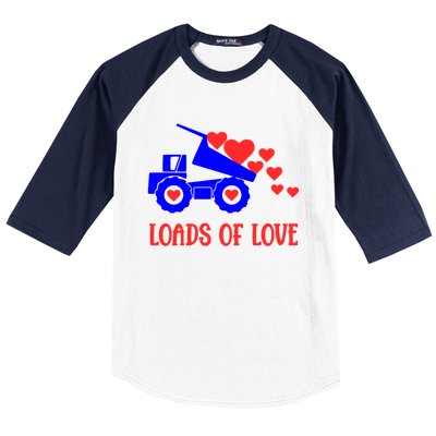 Loads Of Love Truck Driver Friend Friend Valentines Gift Baseball Sleeve Shirt