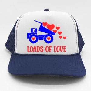 Loads Of Love Truck Driver Friend Friend Valentines Gift Trucker Hat