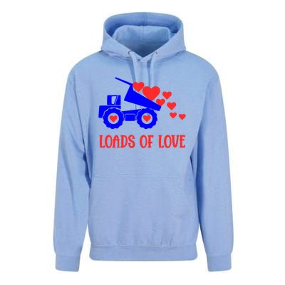 Loads Of Love Truck Driver Friend Friend Valentines Gift Unisex Surf Hoodie