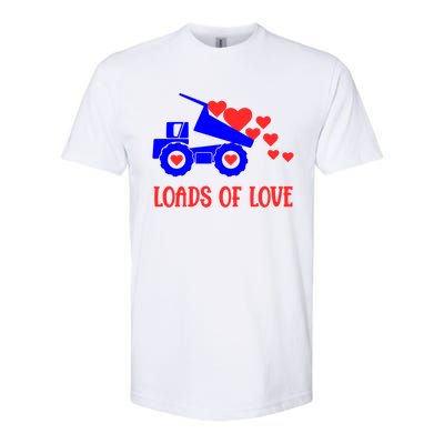 Loads Of Love Truck Driver Friend Friend Valentines Gift Softstyle CVC T-Shirt