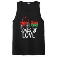 Loads Of Love Tractor Cute Valentines Day PosiCharge Competitor Tank