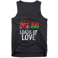 Loads Of Love Tractor Cute Valentines Day Tank Top