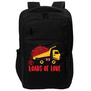 Loads Of Love Cool Construction Funny Gift Impact Tech Backpack