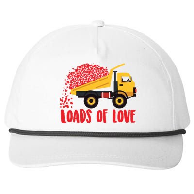 Loads Of Love Cool Construction Funny Gift Snapback Five-Panel Rope Hat