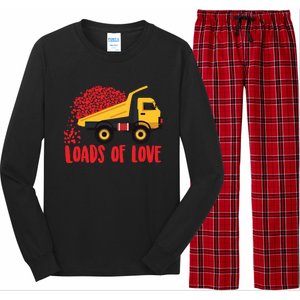 Loads Of Love Cool Construction Funny Gift Long Sleeve Pajama Set