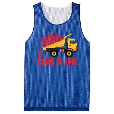 Loads Of Love Cool Construction Funny Gift Mesh Reversible Basketball Jersey Tank