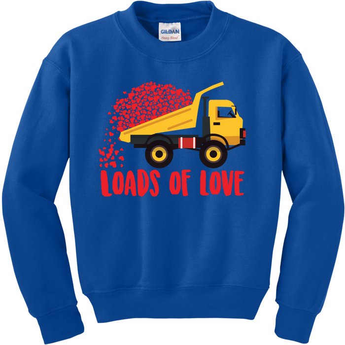 Loads Of Love Cool Construction Funny Gift Kids Sweatshirt