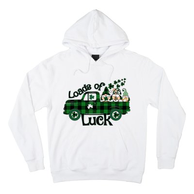 Loads Of Luck St Patrick's Day Lucky Gnome Truck Hoodie