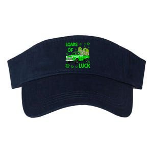 Loads Of Luck Gnomes Funny Leprechaun St Patricks Day Outfit Valucap Bio-Washed Visor