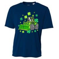 Loads Of Luck Tractor Boy St Patricks Day Cooling Performance Crew T-Shirt