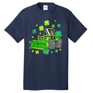 Loads Of Luck Tractor Boy St Patricks Day Tall T-Shirt