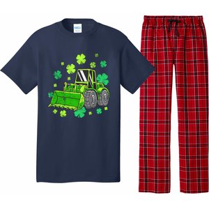 Loads Of Luck Tractor Boy St Patricks Day Pajama Set