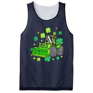 Loads Of Luck Tractor Boy St Patricks Day Mesh Reversible Basketball Jersey Tank