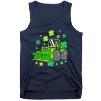 Loads Of Luck Tractor Boy St Patricks Day Tank Top