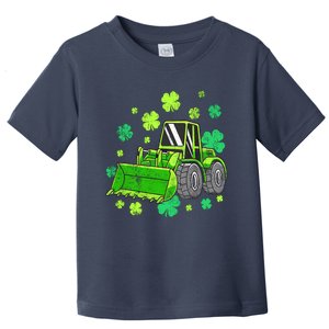 Loads Of Luck Tractor Boy St Patricks Day Toddler T-Shirt