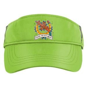 Luck On My Side Gun Adult Drive Performance Visor