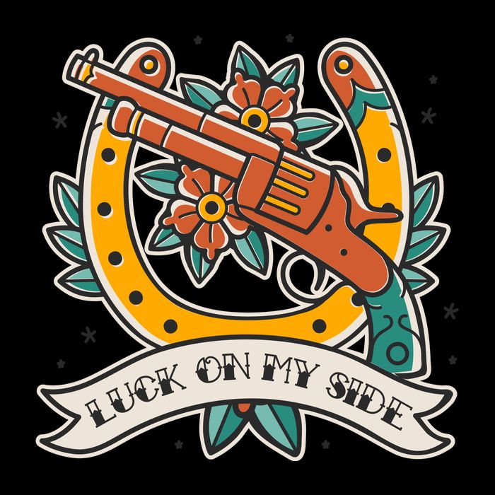 Luck On My Side Gun Apron