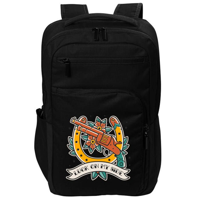 Luck On My Side Gun Impact Tech Backpack
