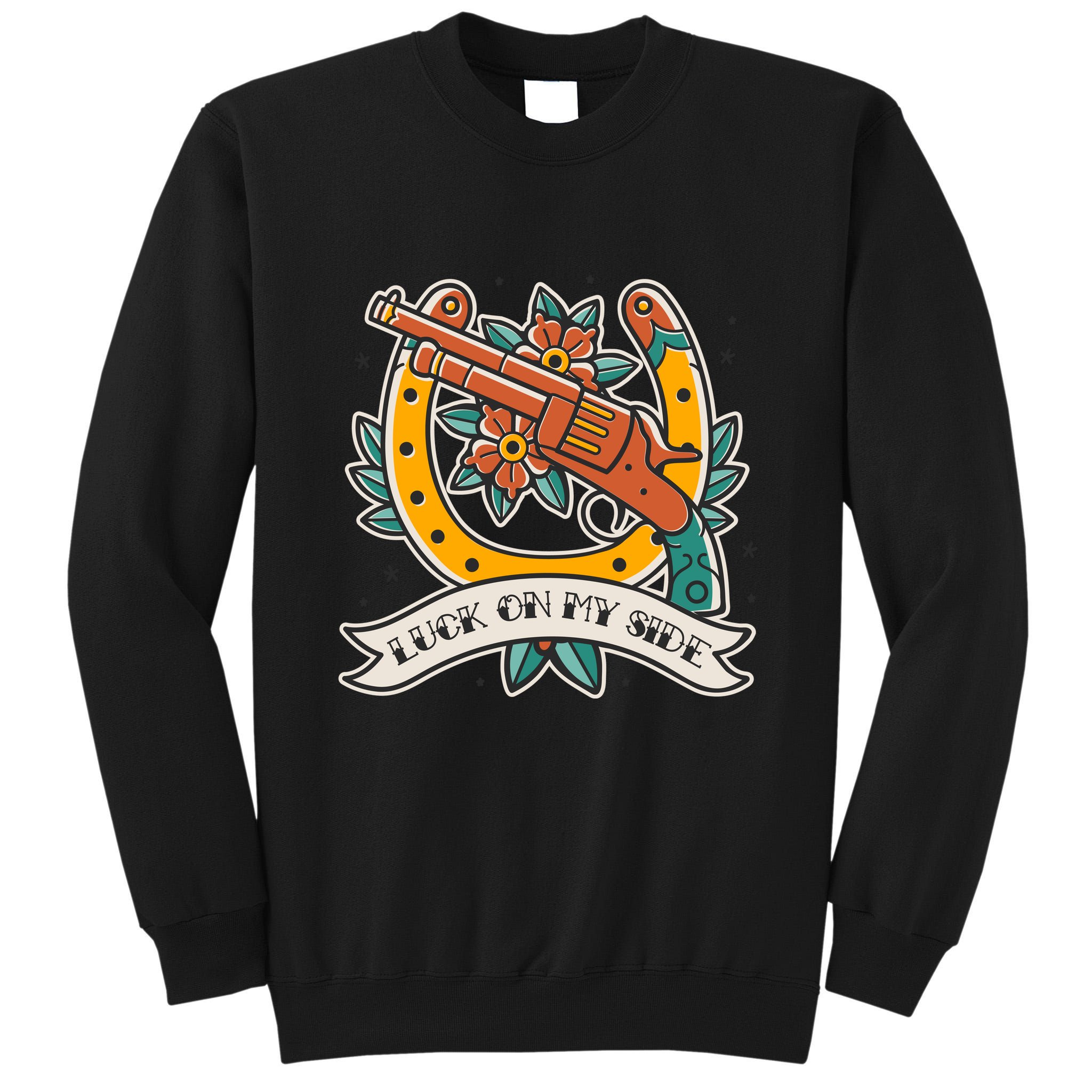 Luck On My Side Gun Tall Sweatshirt