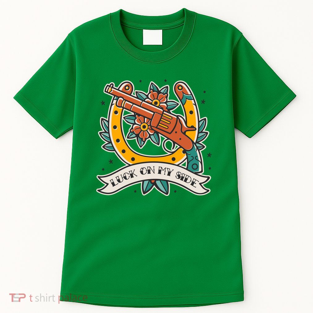 Luck On My Side Gun Tall T-Shirt