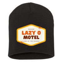 Lazy O Motel Lake Of The Ozarks Missouri Short Acrylic Beanie