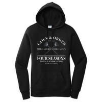 Lawn & Order Make America Rake Again Four Seasons Total Landscaping Women's Pullover Hoodie